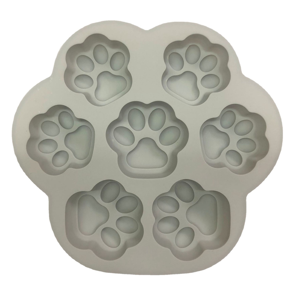 1PC Dog Treat Mold silicone Dog Paw Silicone Molds Paw Print Mold Candy  Mold Dog Treat Chocolate Mold for Homemade Dog Treats,Soap,Candy. 